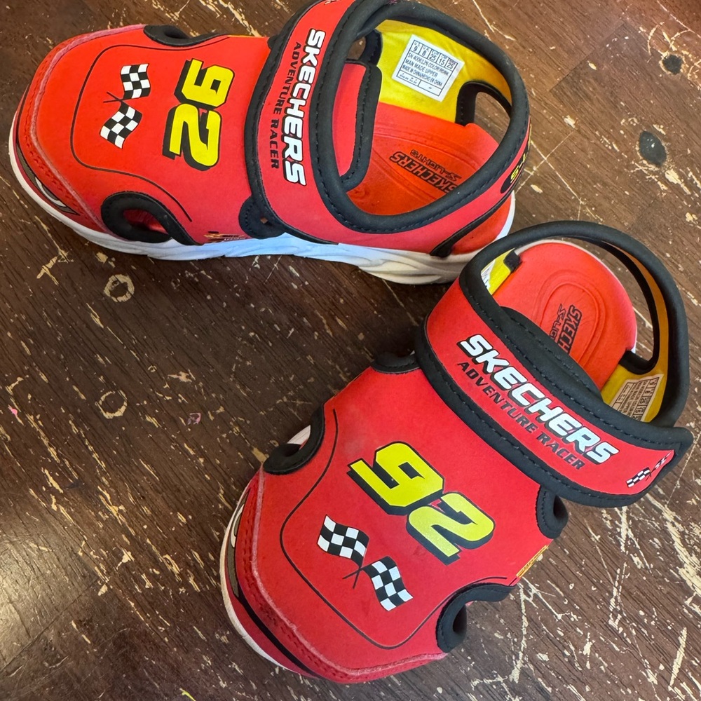 Skechers Red Adventure Racer Kids' Sandals
